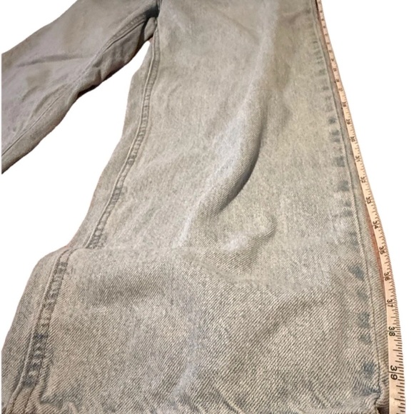 Y2K Empyre Jeans Mens 32 Light Blue Denim Skate Streetwear Baggy Fit Wide Leg - Picture 3 of 9